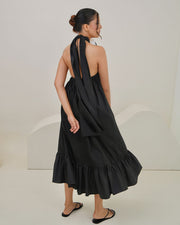 Floret Halter Midi Dress